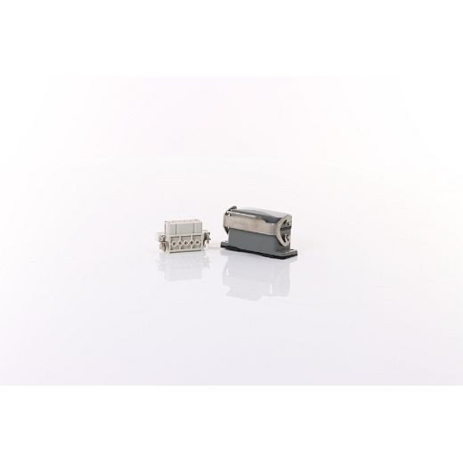 ELMAG industriële stekkerdoos 10-polig voor stroomgeneratoren, type Molex 7810.4542.0 met klapdeksel, 9503772
