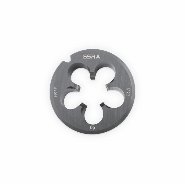 GSR-matrijs DIN EN 22568 (DIN 223) metrische draad rechts HSSE-VAP M 22, 00409300