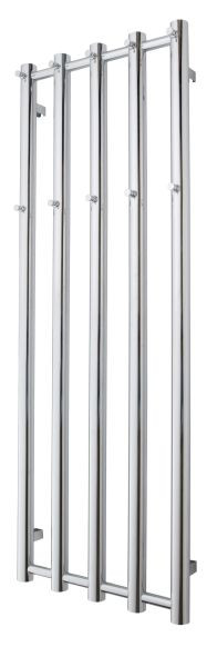 TVS badkamerradiator KIRO 5, chroom, 1400 x 515 mm, KIRO5CR