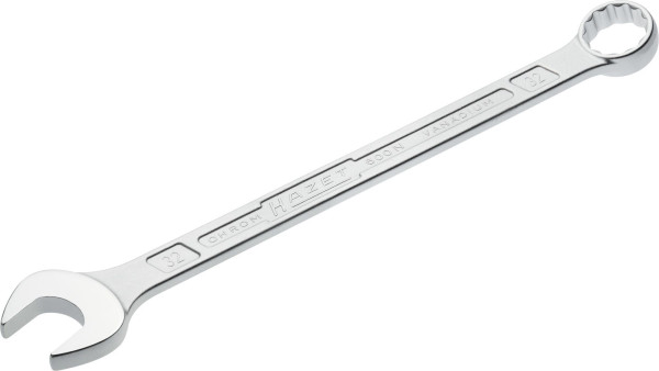 Hazet combinatiesleutel, buiten dubbel zeskant tractieprofiel, 32 mm, 600N-32