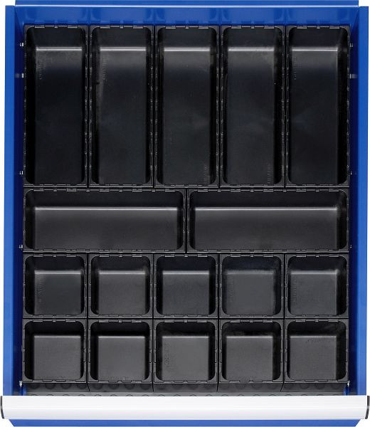 RAU verdeelassortiment, 10-7 dozen, 490x48x560 mm, 09-200-35