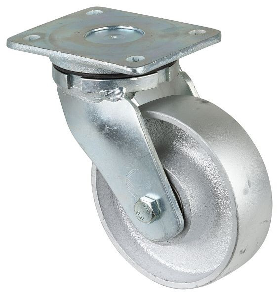 BS Rollen Zwaarlastwiel, wielbreedte 45 mm, wiel-Ø 150 mm, draagvermogen 600 kg, gegoten loopvlak, gegoten wiellichaam, kogellagers, RR100.C81.150