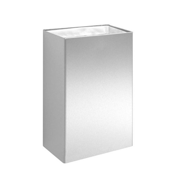 KEMMLIT design afvalbak klein van RVS, 205.695