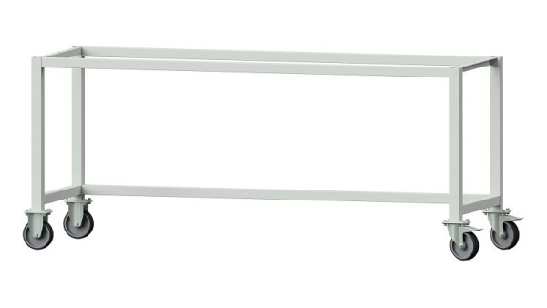 ANKE werkbanken frame A verrijdbaar, 1860 x 615 x 800 mm, RAL 7035, 990.574