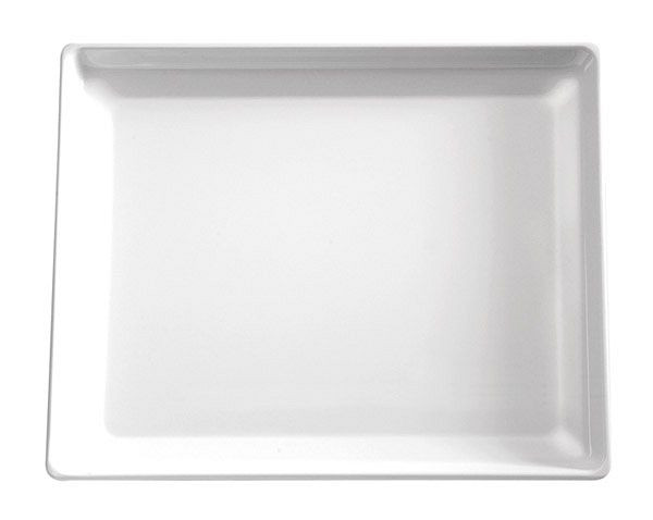 APS dienblad GN 1/2 -FLOAT-, 32,5 x 26,5 cm, hoogte: 3 cm, melamine, zwart, 83926