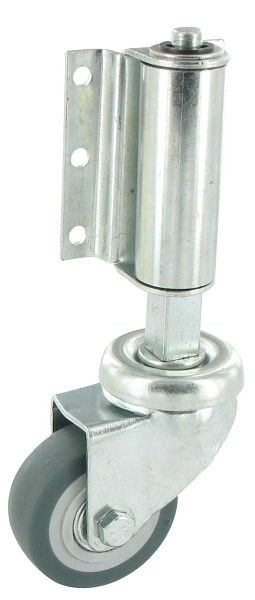 Wieltechniek Veerbelast ladderwiel GEP NLAF 0/50/18K, draagvermogen [kg]: 40, 401006