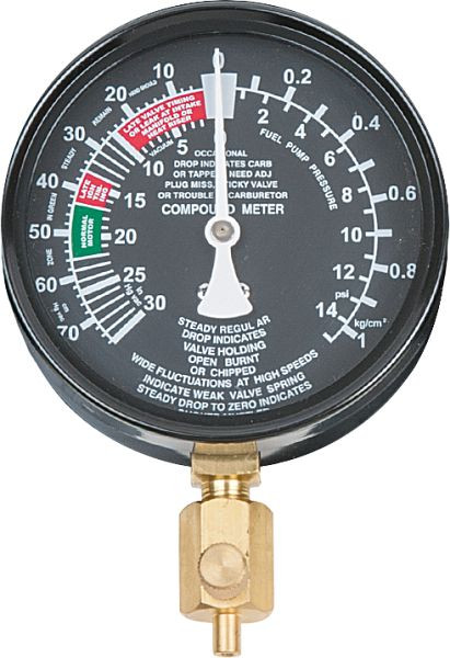 KS Tools manometer diameter 92mm, 150.3601