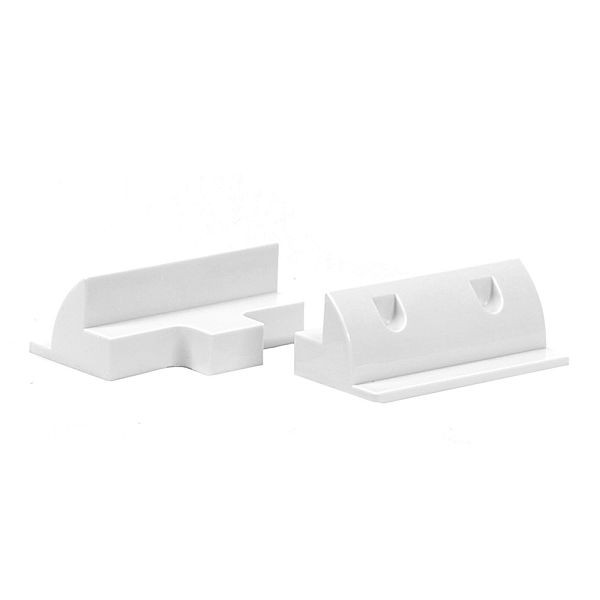 Offgridtec ABS aansluitspoiler wit aansluitprofielen 180mm, 8-01-006535