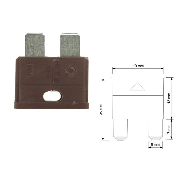 Offgridtec 7,5A auto standaard steekzekering 6-32V, 8-01-007175