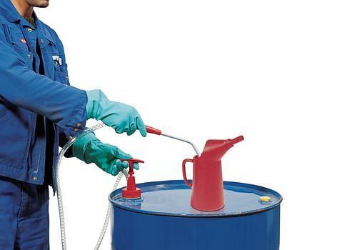DENIOS motoroliepomp voor lichte minerale olieproducten, 123-552