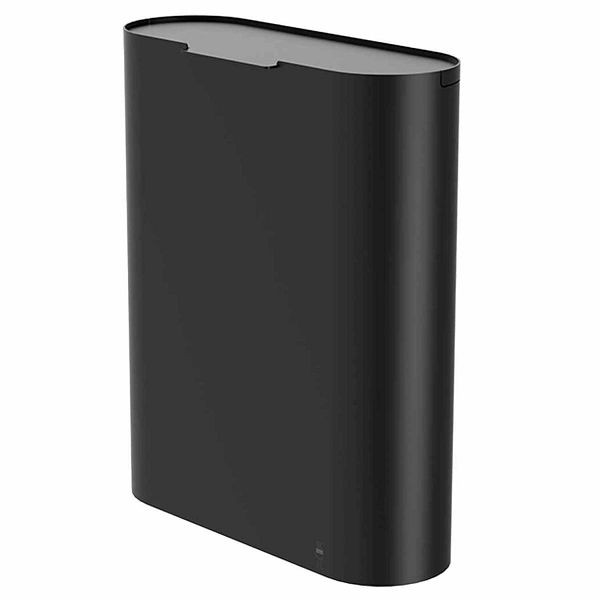 KEMMLIT hygiëne-afvalbak BJÖRK, zwart, topkwaliteit, 252.429