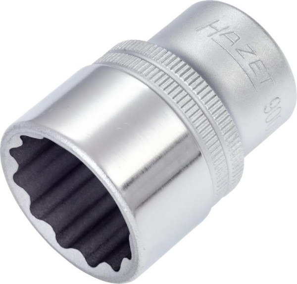 Hazet-dop, bi-hex, hol vierkant 12,5 mm (1/2"), buiten dubbel-hex tractieprofiel, 15/16", 900AZ-15/16
