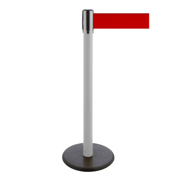 Stein HGS HGS personengeleidingssysteem -P-Line Premium-, wit, rood, met bandeindstuk (standaard), bandlengte: 2,3 m, 34244m-0102