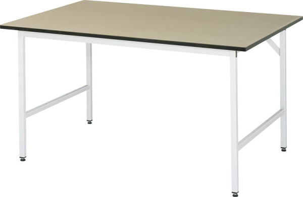 RAU Jerry serie werktafel (3030) - in hoogte verstelbaar, MDF plaat, 1500x800-850x1000 mm, 06-500F10-15.12