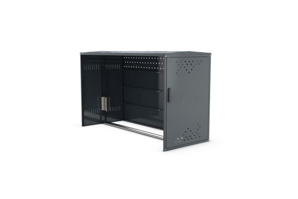 WSM BikeBox 1 G montageset met zijpaneel, 122000079
