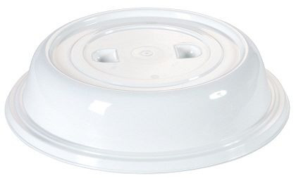 Contactplaat bel 25,9 cm wit zonder handvatgat, 6446/259
