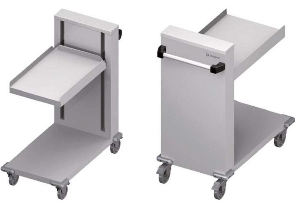 Stalgast dienbladendispenser, verrijdbaar 470x840x1050 mm voor voedseluitgiftesystemen, ZS04117