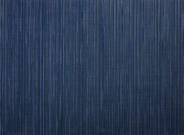 APS placemat, 45 x 33 cm, PVC, fijn lint, kleur: blauw, VE 6 stuks, 60040