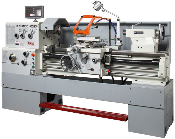 ELMAG universele draaibank, industrie 1000/230 K, inclusief 3-assige positie-indicator 'SINO', 88165