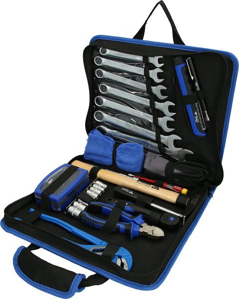 Brilliant Tools Universele gereedschapsset in nylon tas, 58-delig, BT024064