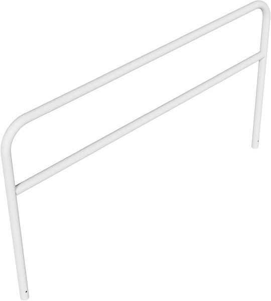 Schake buisbeugel van stalen buis Ø 60 x 2,5 mm met dwarsbalk voor inzetting in beton, totale breedte: 2500 mm, totale hoogte: 1400 mm, thermisch verzinkt, 465_35