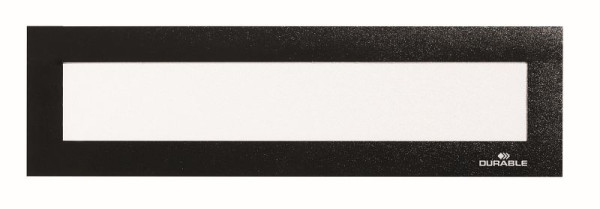 DURABLE DURAFRAME® Magnetic Top informatielijst A4 staand/A5 liggend, zwart, 5 stuks, 498601