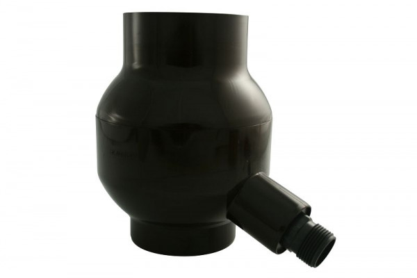 Marley Rainboy regencollector met filtersysteem en overloopstop, DN 87-105 bruin, 079592