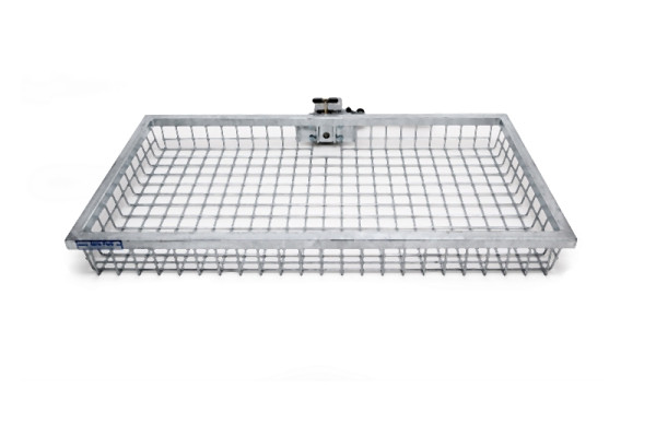 Achterdrager Optimaal, neerlaatbaar met snelsluiting in maat 1200 x 600 x 125 mm, 101467