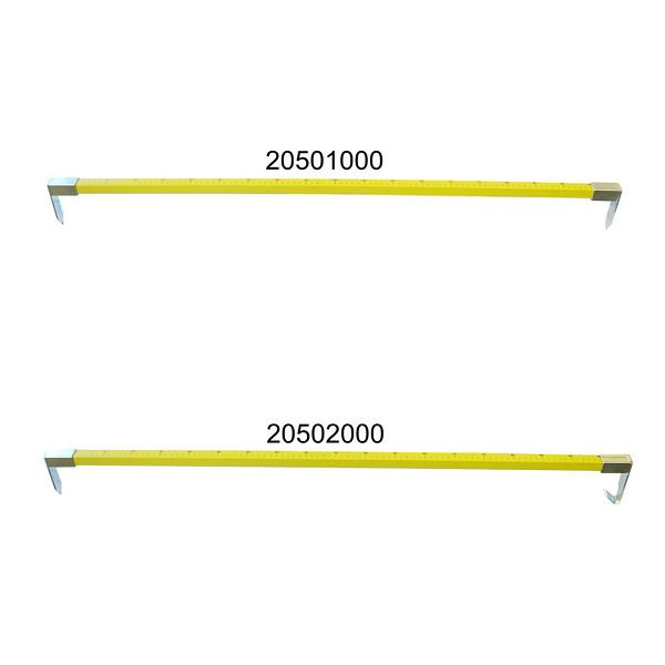 NESTLE snijstok, markeerstok, 100cm, hout, 20x20mm, lichtgewicht uitvoering, 20502000