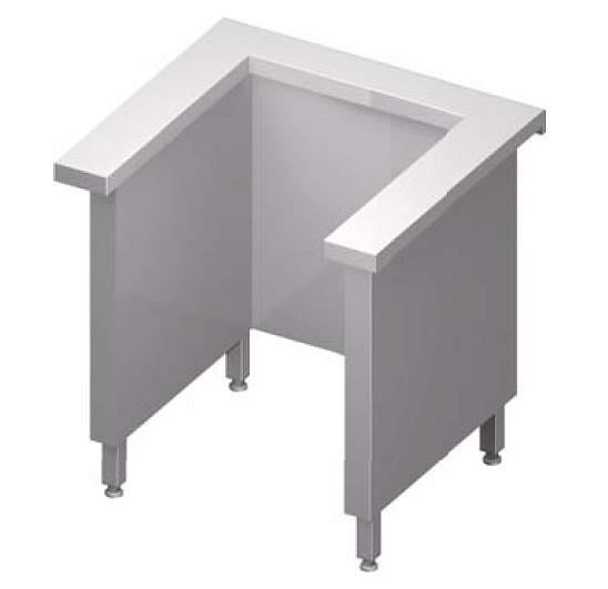 Stalgast drive-in box "Free Flow" 800x735x880 mm RVS deksel, FF08130