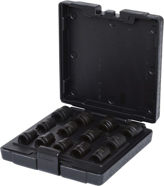 KS Tools 1/2" 12-kant krachtdoppenset, kort, 13-delig, 515.0900