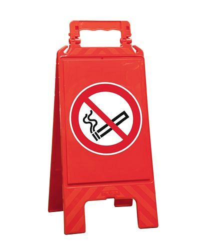 Moravië waarschuwingsdisplay, rood, kunststof, voor het markeren van verboden zones, niet roken, 252146