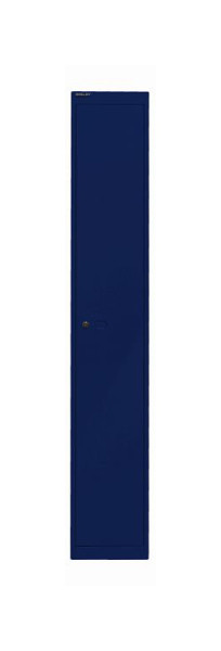 Bisley kledingkast office, 1 vak, 1 vak, oxford blauw, CLK181639
