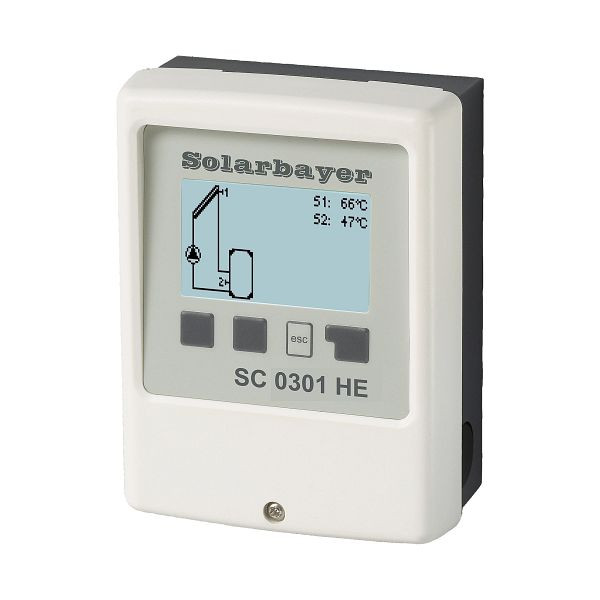 Solarbayer zonnecontroller SC 0301 HE, 430022100
