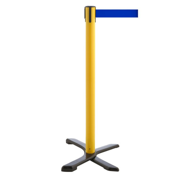 Stein HGS HGS personengeleidingssysteem -P-Line Compact-, geel, blauw, met riemeindstuk (standaard), 34868-0302