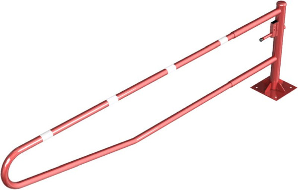 Schake slagboom draaibaar 3,50m met profielcilinder ver, 413_351ZBP
