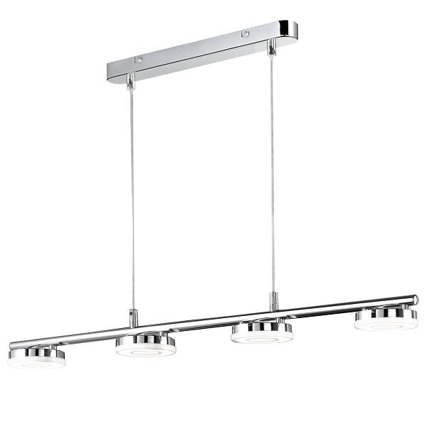 Mendler Reality, Trio LED hanglamp RL147, hanglamp, 4-lamps 4x4W, 50758