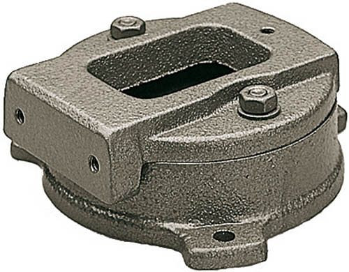 Bedrunka + Hirth draaiplaat, 360° zwenkbaar, voor bekbreedte 150 mm, 03.M89.151