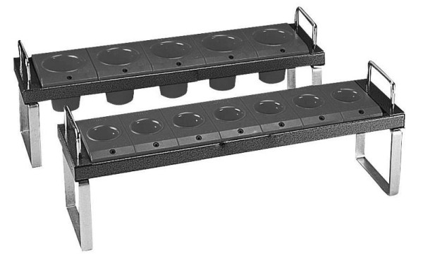 MACK gereedschapsrek, 1 etage, met 5 inzetstukken SK 50 / BT 50, WZ-WRS2-SK50