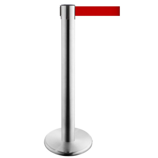Stein HGS HGS personengeleidingssysteem -P-Line Titan-, RVS, rood, met veiligheidsslot (zelfontgrendelend), 15692-0103