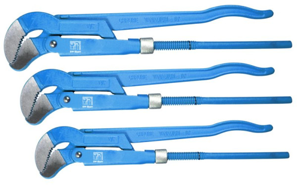 SW stalen pijptangset, 3-delig, 42250L