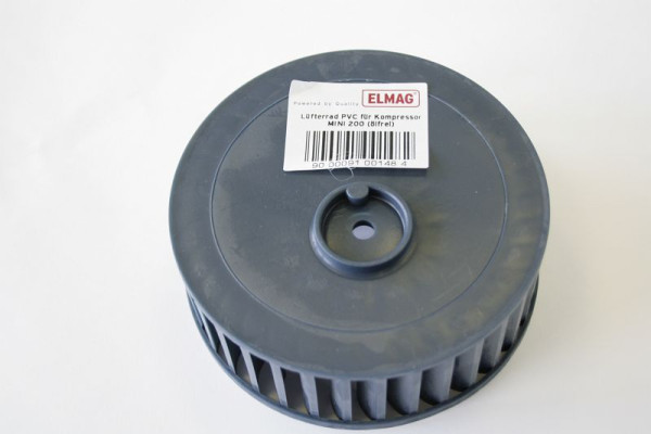 ELMAG ventilatorwiel PVC voor compressor, MINI 200 (olievrij), 9100148