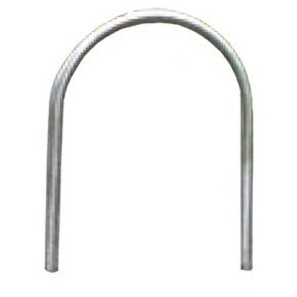 Stone HGS ronde beugel -Norderney-, 800mm/voor pluggen met voetplaten, zonder verf, 448.046p