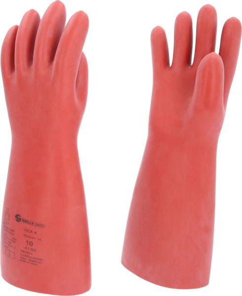 KS Tools Elektriciensbeschermhandschoen met mechanische en thermische bescherming, maat 10, klasse 4, rood, 117.0099