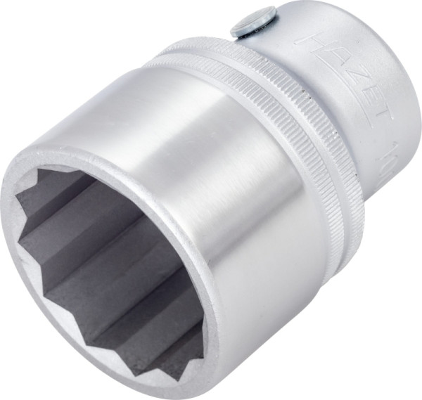 Hazet dopsleutelinzet, dubbel zeskant, vierkant hol 20 mm (3/4 inch), buiten dubbel zeskant profiel, 1.7/16", 1000AZ-1.7/16