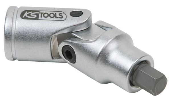 KS Tools 3/8" bitdop met scharnier voor binnenzeskantschroeven op remklauw, 7 mm, 911.3904