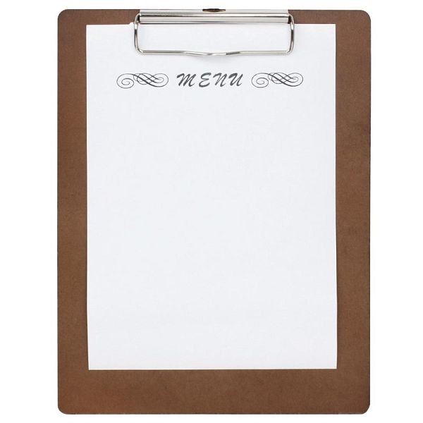 Olympia menu klembord A4, CL174