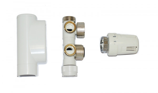 MERT ECAM COMPLETE SET, HOEKVORM, wit, ventiel rechts, 1000-ECAM-A-EWR