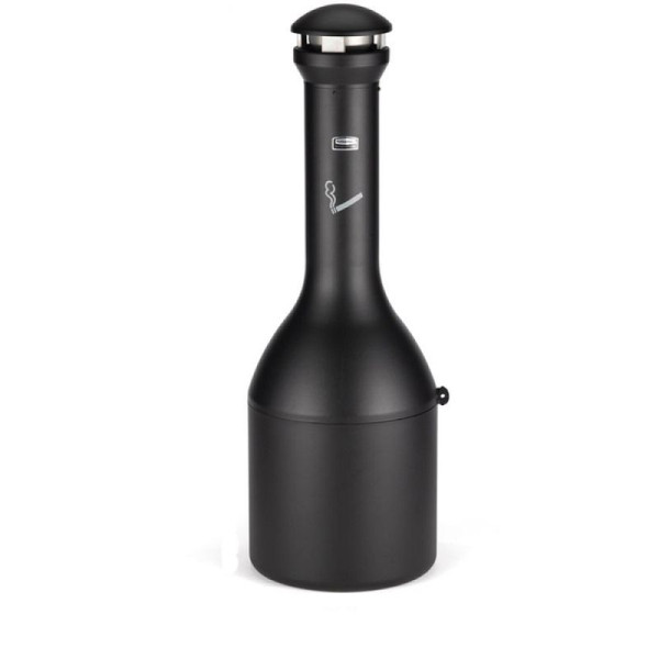 Stenen HGS staande asbak - Infinity Genie - Rubbermaid van metaal, 12595