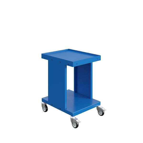 SOFAME SV stapelbedwagen met 2 opbergniveaus, B 540 x D 670 x H 810 mm, antracietgrijs RAL 7016, W020070020GA